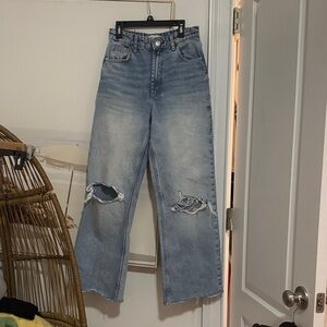 Zara wide leg jeans